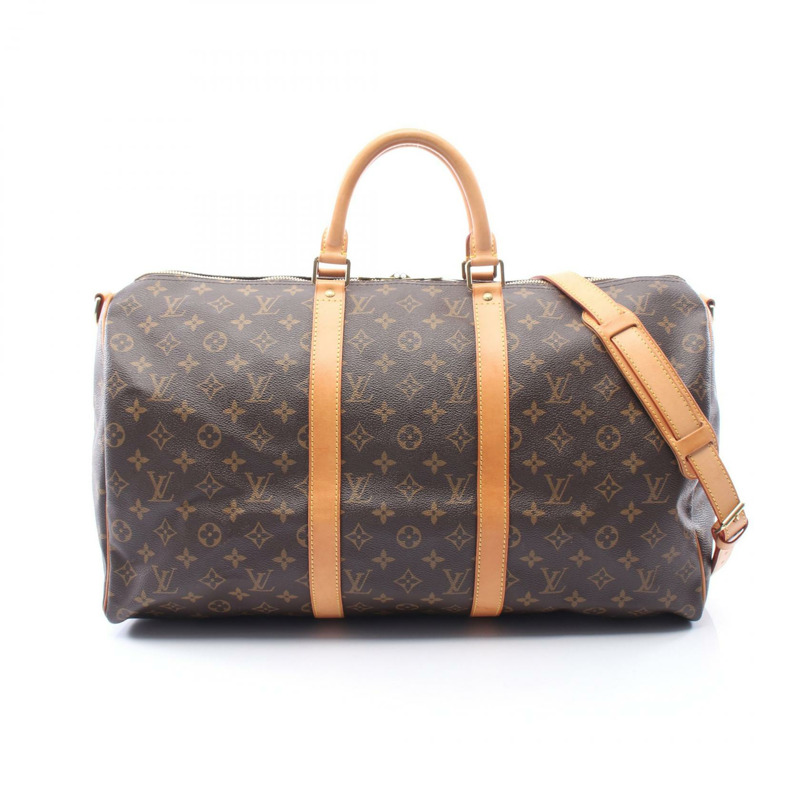 路易威登 Keepall Bandoulire 50 肩手提包 M41416 Monogram 帆布 LV-0