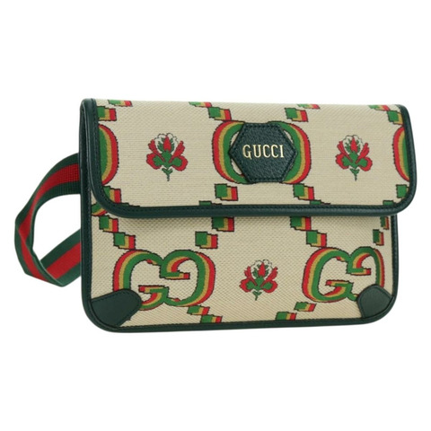 GUCCI Web Sherry Line帆布包100週年紀念款米色493930正品mr2495V