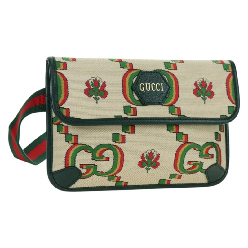 【日本直送】GUCCI Web Sherry Line帆布包100週年紀念款米色493930正品mr2495V-0