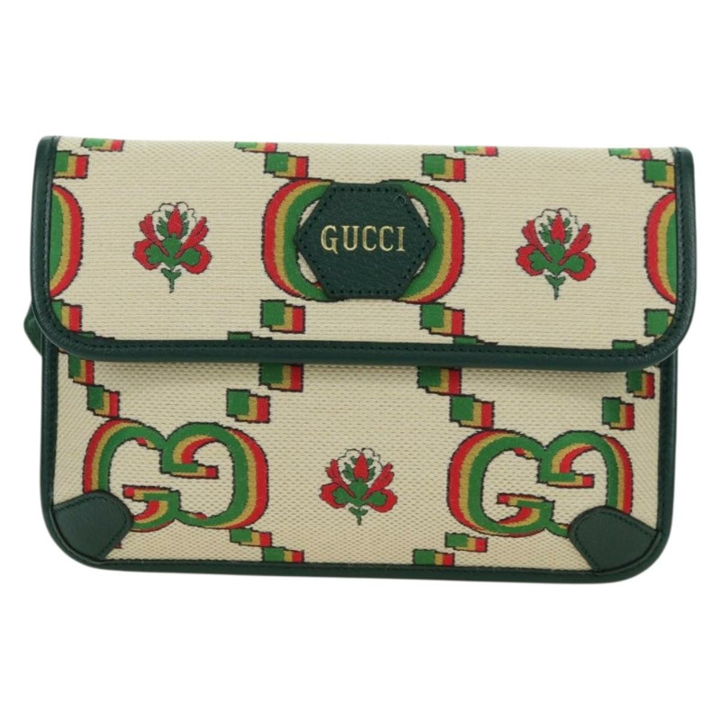 【日本直送】GUCCI Web Sherry Line帆布包100週年紀念款米色493930正品mr2495V-12