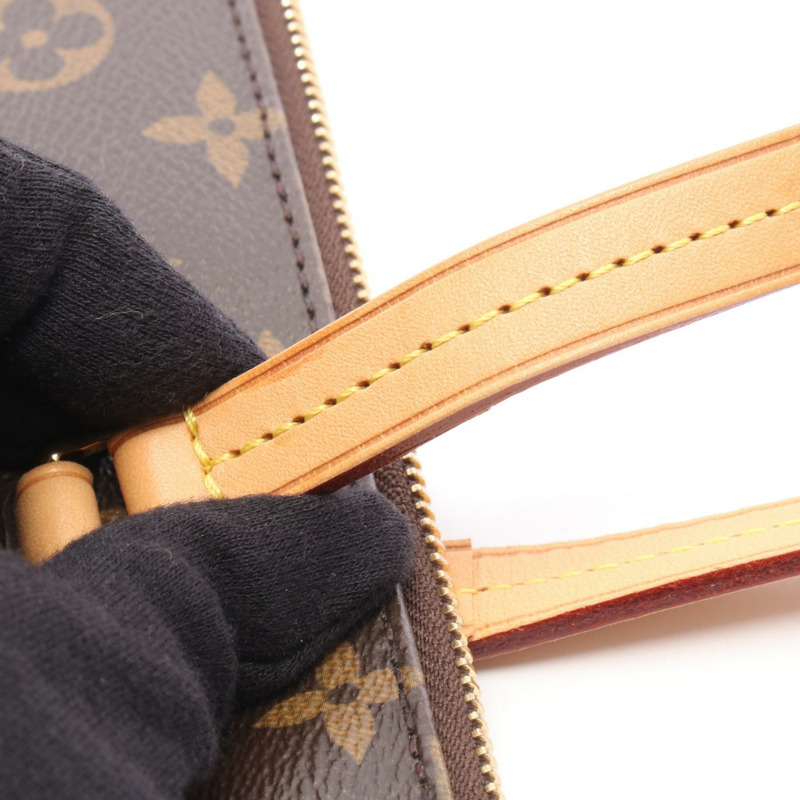 路易威登 Jena MM 肩背包 M42267 Monogram 帆布皮革棕色二手 LV-9