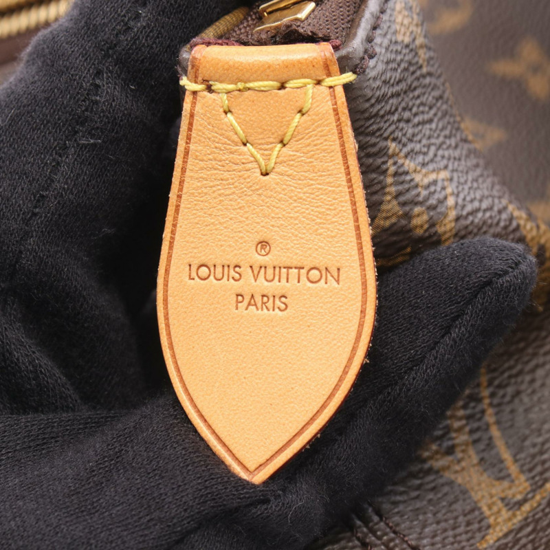 路易威登 Jena MM 肩背包 M42267 Monogram 帆布皮革棕色二手 LV-10