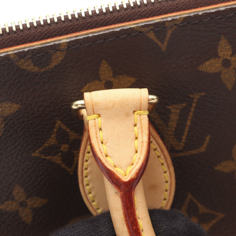 路易威登 Popincourt 手提包 M40009 Monogram 帆布皮革棕色二手女士-7