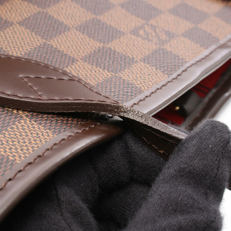 路易威登 Neverfull PM 單肩背包 N51109 Damier 帆布皮革款 二手-8