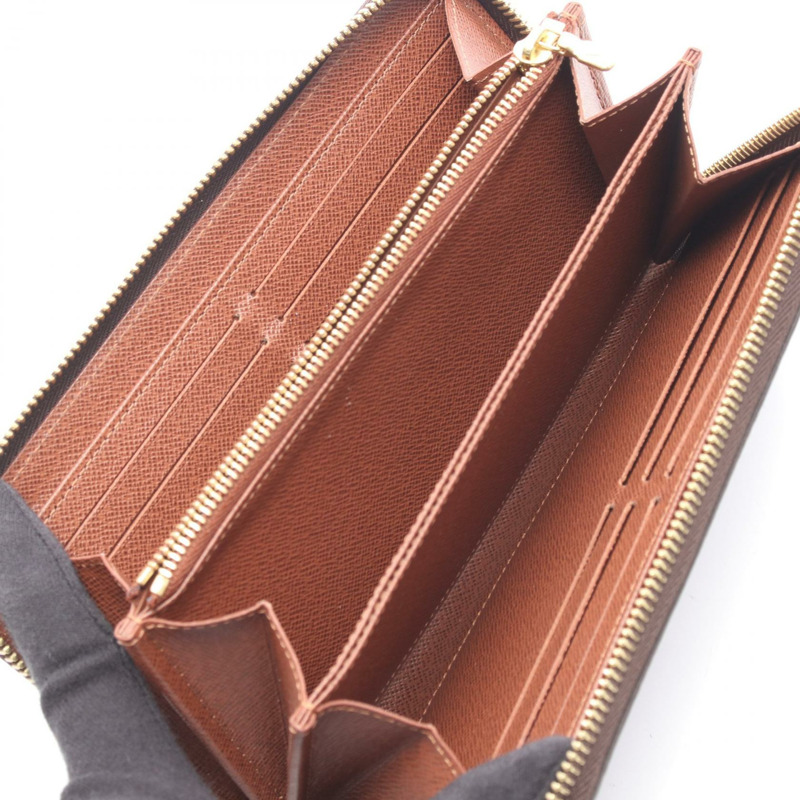 路易威登 Zippy 長版皮夾 M42616 Monogram 帆布棕色二手男女通用款 LV-2