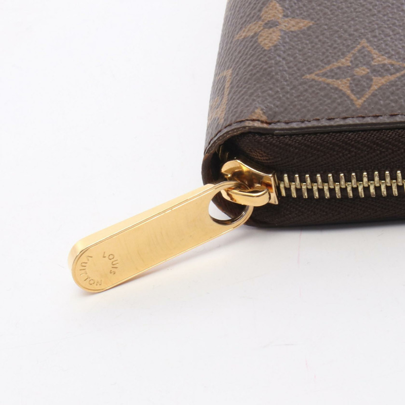 路易威登 Zippy 長版皮夾 M42616 Monogram 帆布棕色二手男女通用款 LV-8