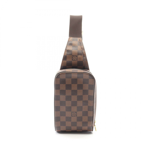 LOUIS VUITTON Geronimos 腰包斜背包 N51994 Damier 帆布 Ebene 二手 LV