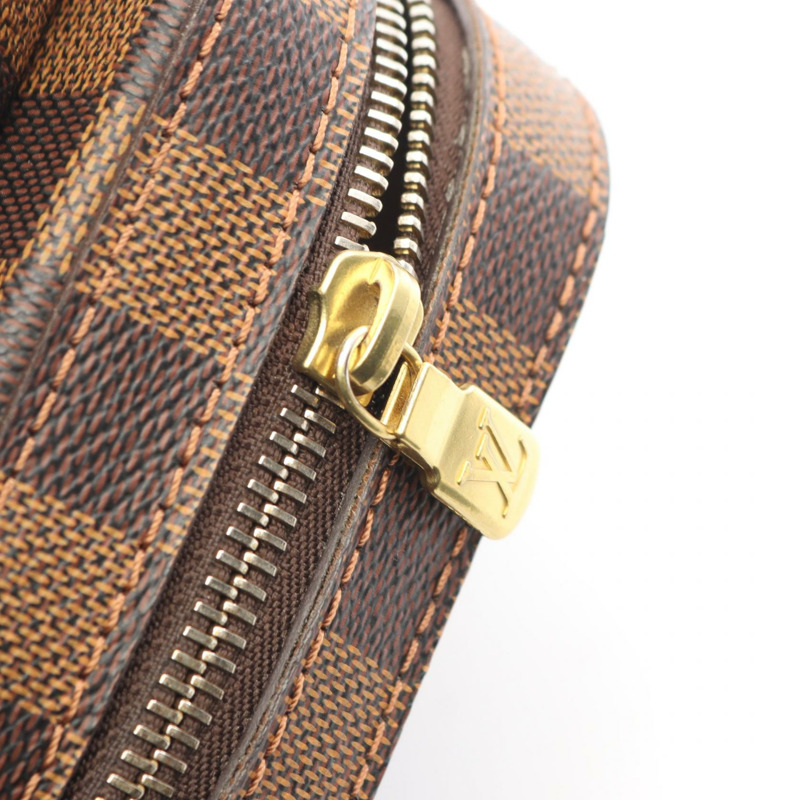 LOUIS VUITTON Geronimos 腰包斜背包 N51994 Damier 帆布 Ebene 二手 LV-6