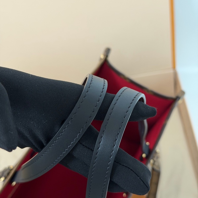🌷新款芯片款！Louis Vuitton 路易威登 Onthego MM老花拚色 中號-6