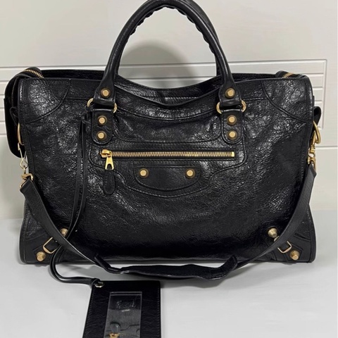 Balenciaga Classic city  Medium 黑金