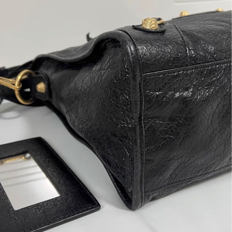 Balenciaga Classic city  Medium 黑金-5