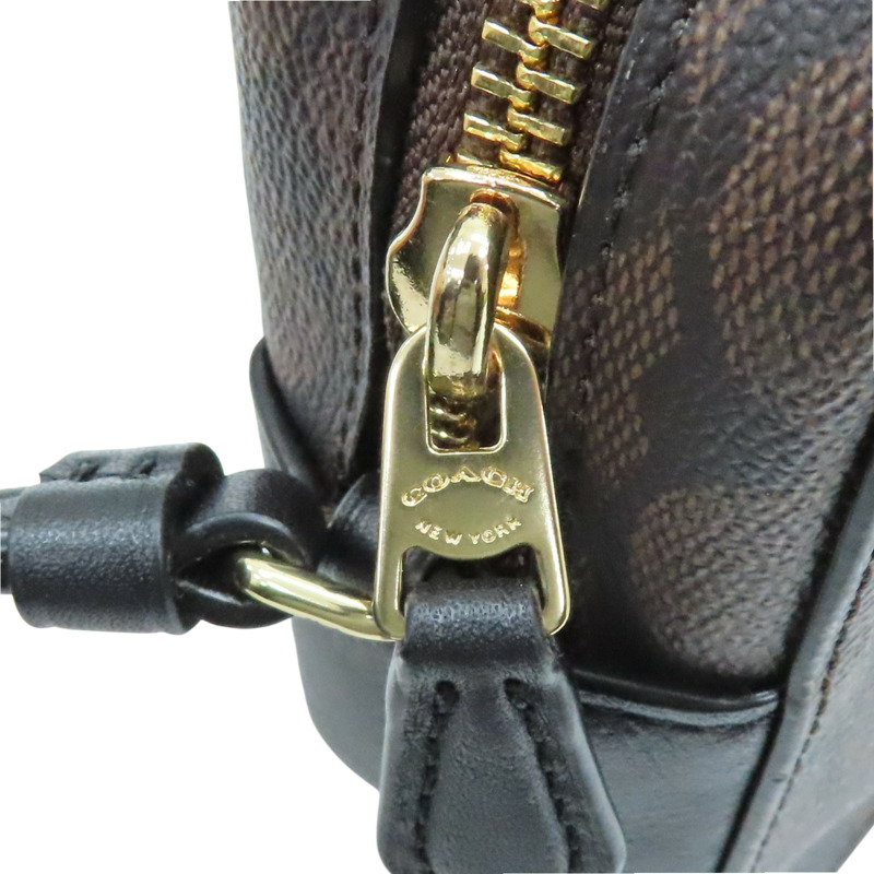 棕色 帆布 Jamie Camera Bag 肩背包 91677【COACH 寇馳】 91677-10