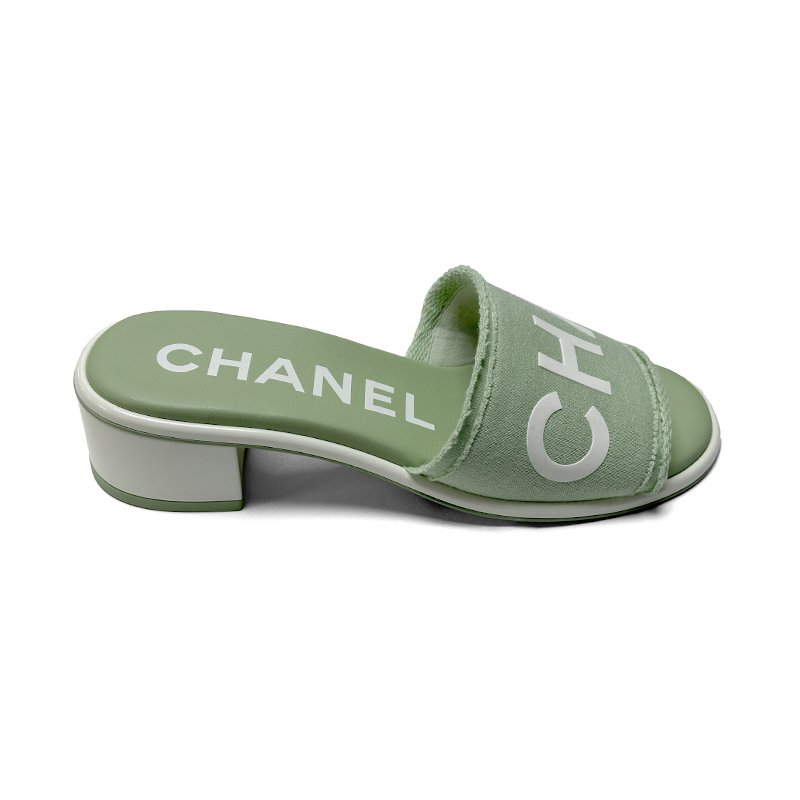 CHANEL 粗跟涼鞋 (意碼)-2