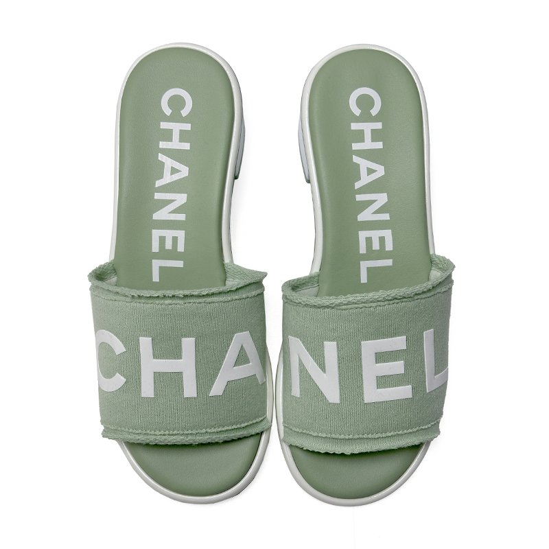 CHANEL 粗跟涼鞋 (意碼)-3