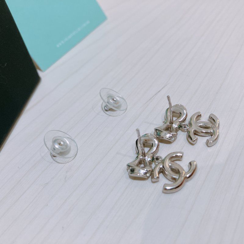 TK2000 香奈兒 蝴蝶水鑽 耳環 Chanel Ribbon With CC Logo Crystal x PHW Earrings-8