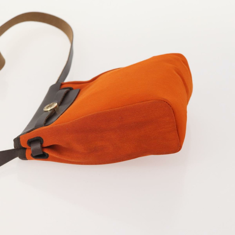 【日本直送】愛馬仕 Her Line Herbag TPM 帆布雙肩包,紅金配色,正品 ep14339A-3