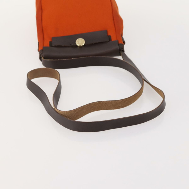 【日本直送】愛馬仕 Her Line Herbag TPM 帆布雙肩包,紅金配色,正品 ep14339A-6