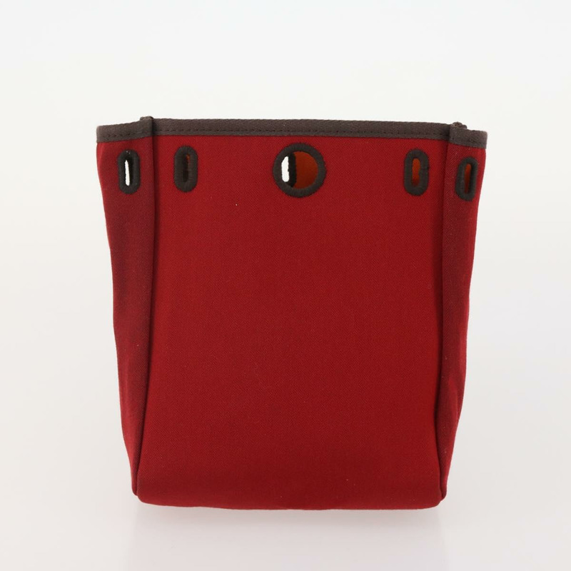 【日本直送】愛馬仕 Her Line Herbag TPM 帆布雙肩包,紅金配色,正品 ep14339A-20