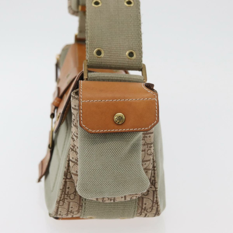 【日本直送】Christian Dior Street Chic 背包背包 米色 金色 正品 179612SAV-2
