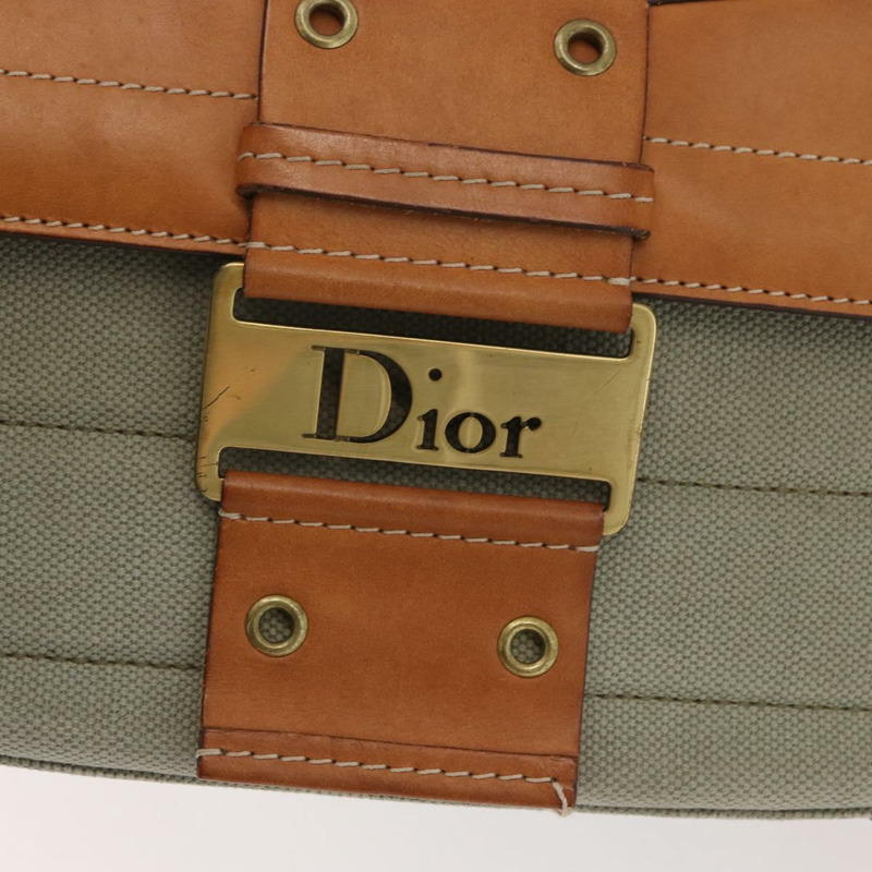 【日本直送】Christian Dior Street Chic 背包背包 米色 金色 正品 179612SAV-17
