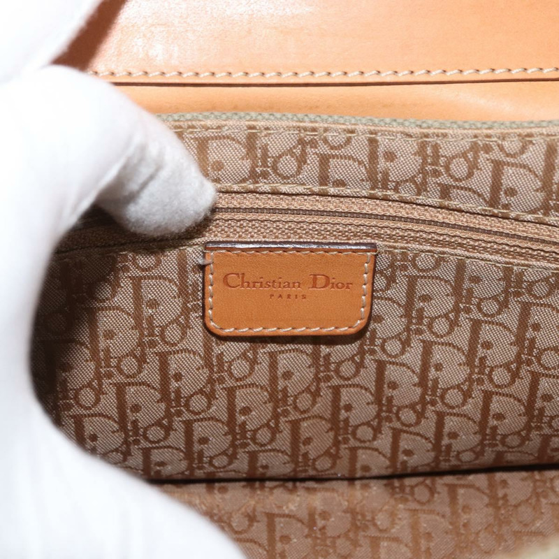 【日本直送】Christian Dior Street Chic 背包背包 米色 金色 正品 179612SAV-18
