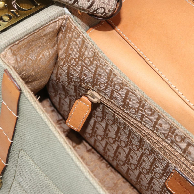 【日本直送】Christian Dior Street Chic 背包背包 米色 金色 正品 179612SAV-21