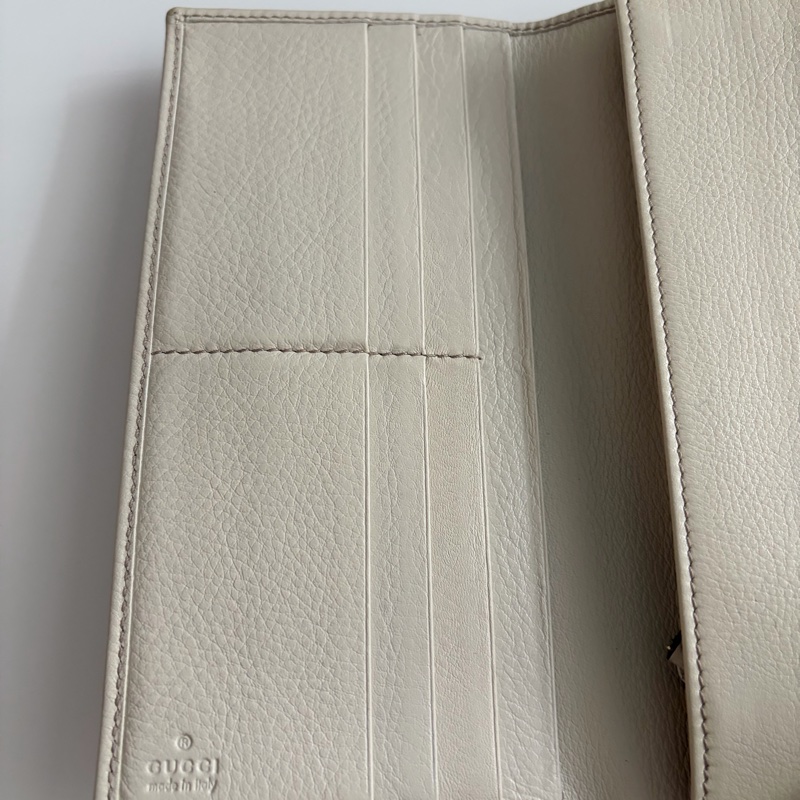 Gucci 老花Logo長夾-4