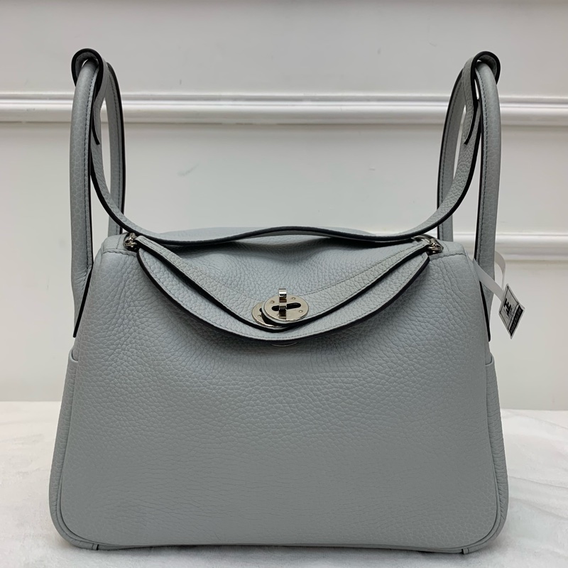 Full set Hermes Lindy 26 銀扣聖杯藍-1