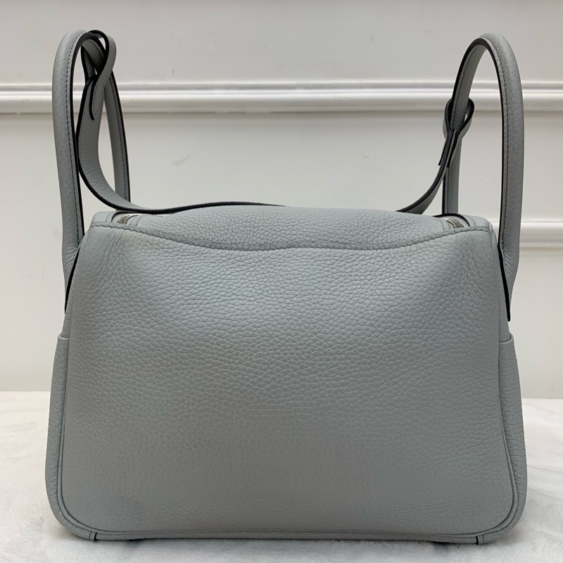 Full set Hermes Lindy 26 銀扣聖杯藍-2