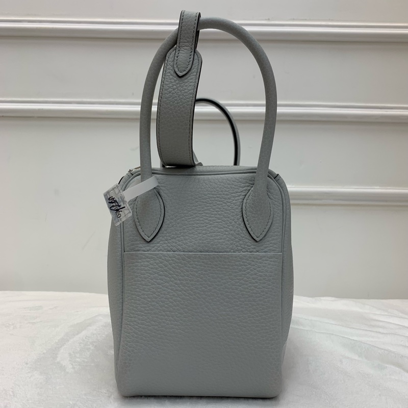 Full set Hermes Lindy 26 銀扣聖杯藍-3