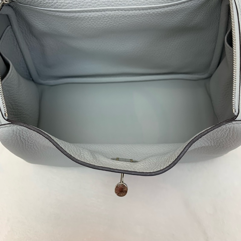 Full set Hermes Lindy 26 銀扣聖杯藍-9