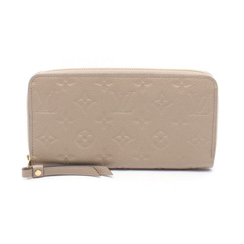 路易威登 Zippy 錢包 M69034 Monogram empreinte Tourterelle 皮革 米色