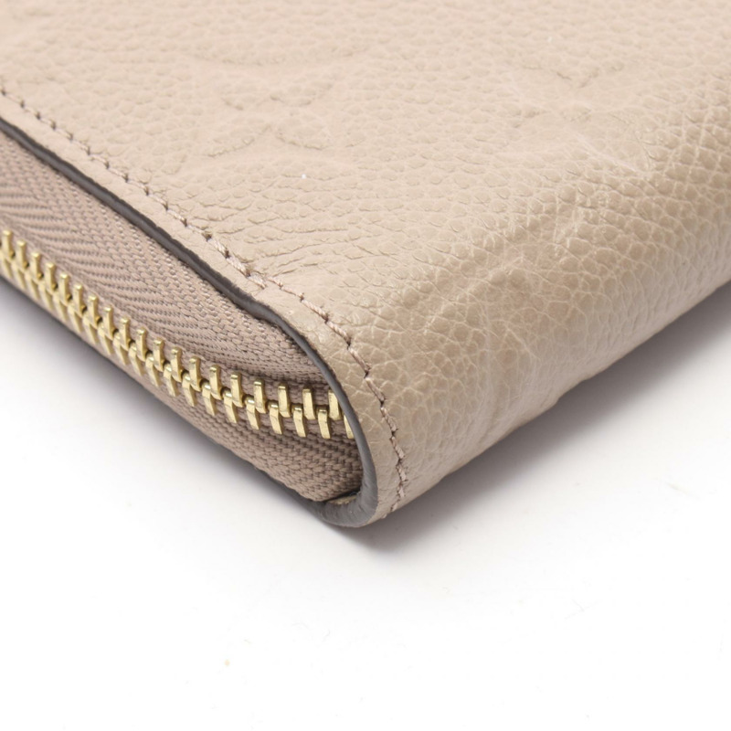 路易威登 Zippy 錢包 M69034 Monogram empreinte Tourterelle 皮革 米色-7