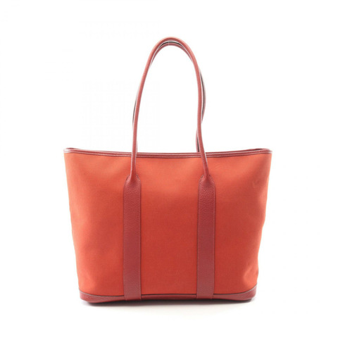 MES Garden Zip MM 手提單肩包 Negonda 皮革帆布 Rouge Garance SHW M