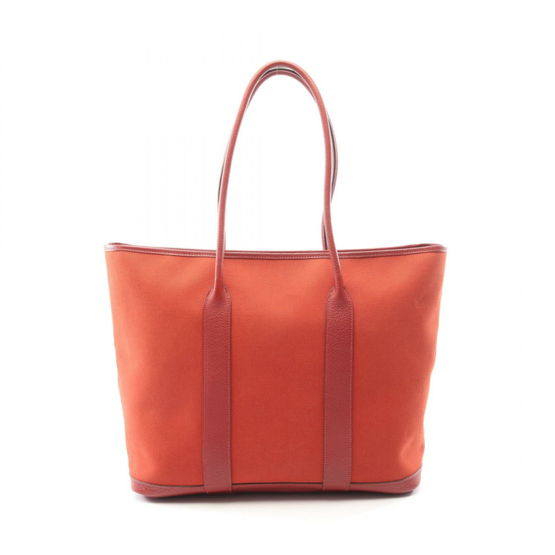 MES Garden Zip MM 手提單肩包 Negonda 皮革帆布 Rouge Garance SHW M-0