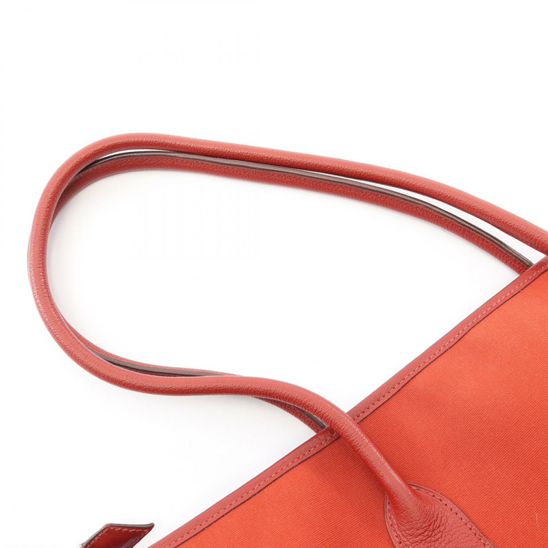 MES Garden Zip MM 手提單肩包 Negonda 皮革帆布 Rouge Garance SHW M-6