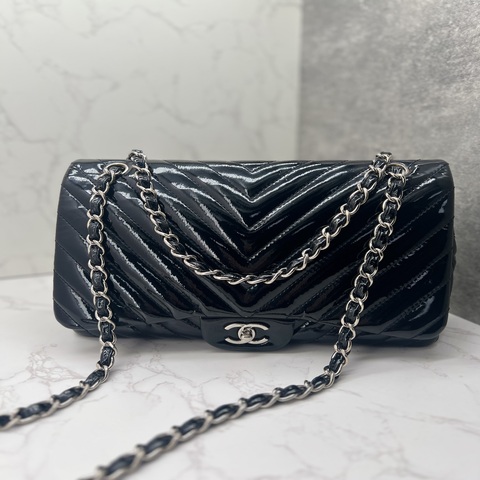香緹國際精品 CHANEL 漆皮 Jumbo CF 鏈帶肩背包 1002