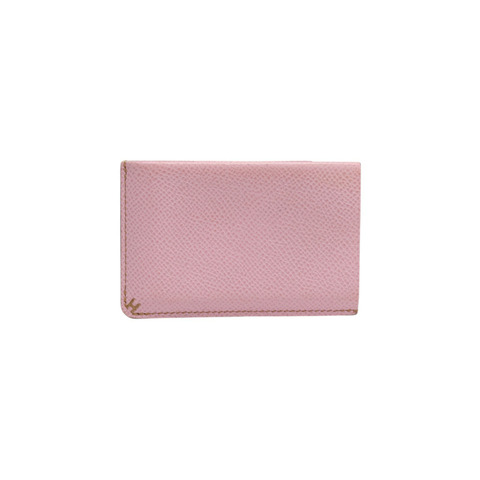 錦葵粉 Evergrain牛皮 H Sellier 卡夾 名片夾 H083602CA U刻【HERMES 愛馬仕】 H083602CA