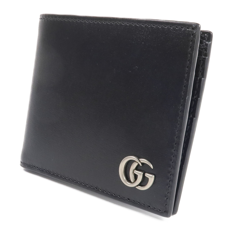 GUCCI 牛皮皮革Bi-Fold Wallet錢包-2