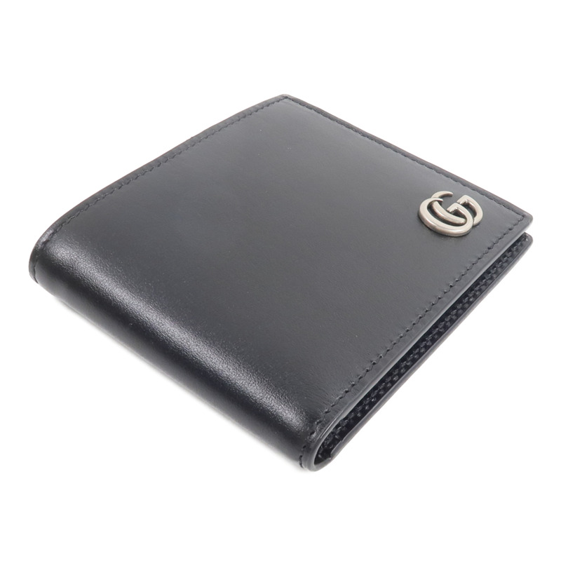 GUCCI 牛皮皮革Bi-Fold Wallet錢包-3