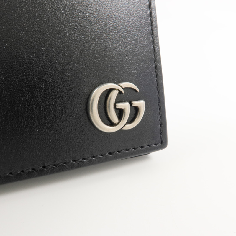 GUCCI 牛皮皮革Bi-Fold Wallet錢包-6