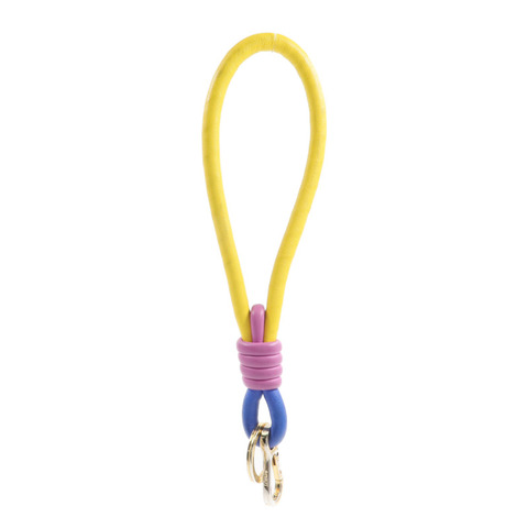 LOEWE 牛皮皮革Key Charm鑰匙圈