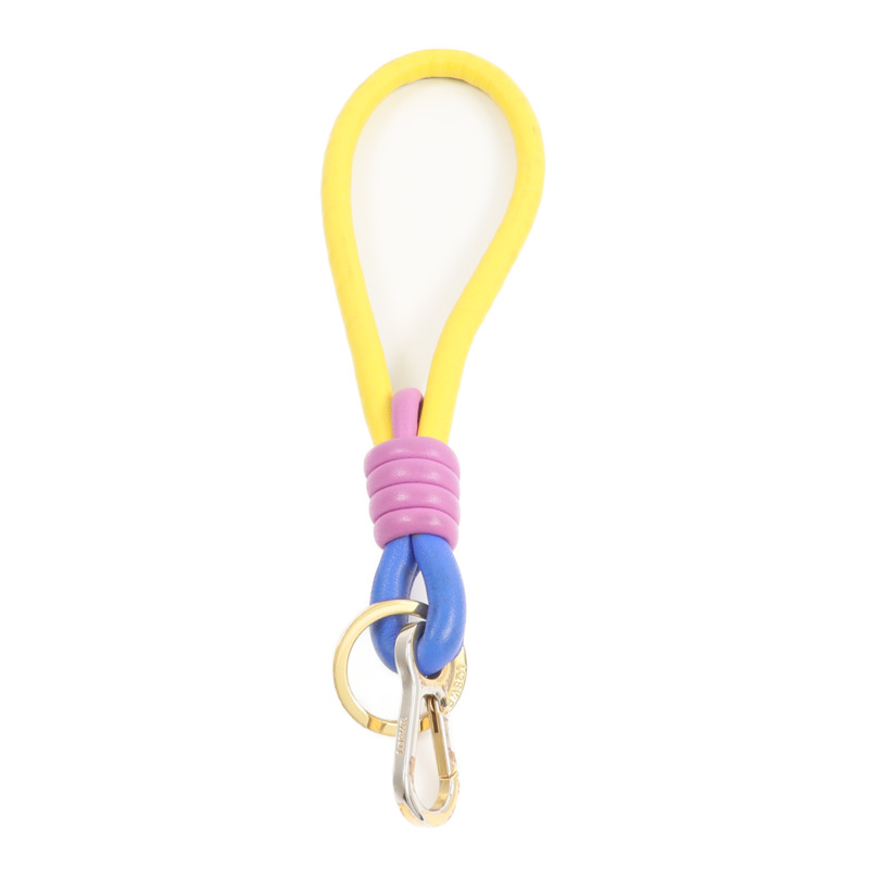 LOEWE 牛皮皮革Key Charm鑰匙圈-1