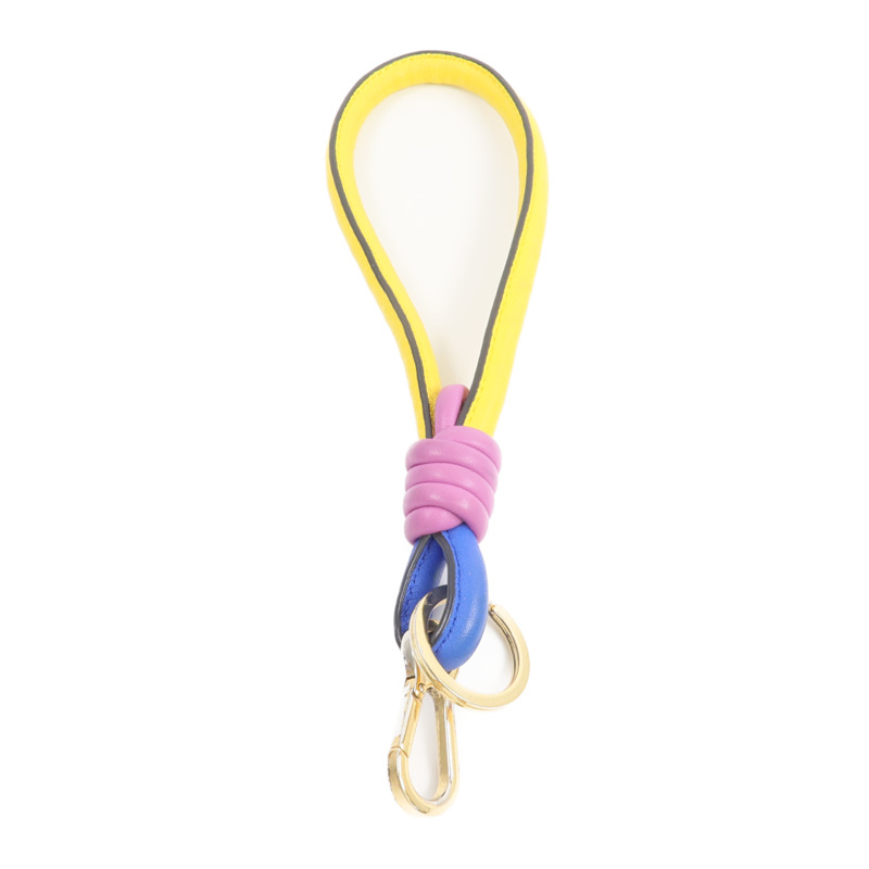 LOEWE 牛皮皮革Key Charm鑰匙圈-2
