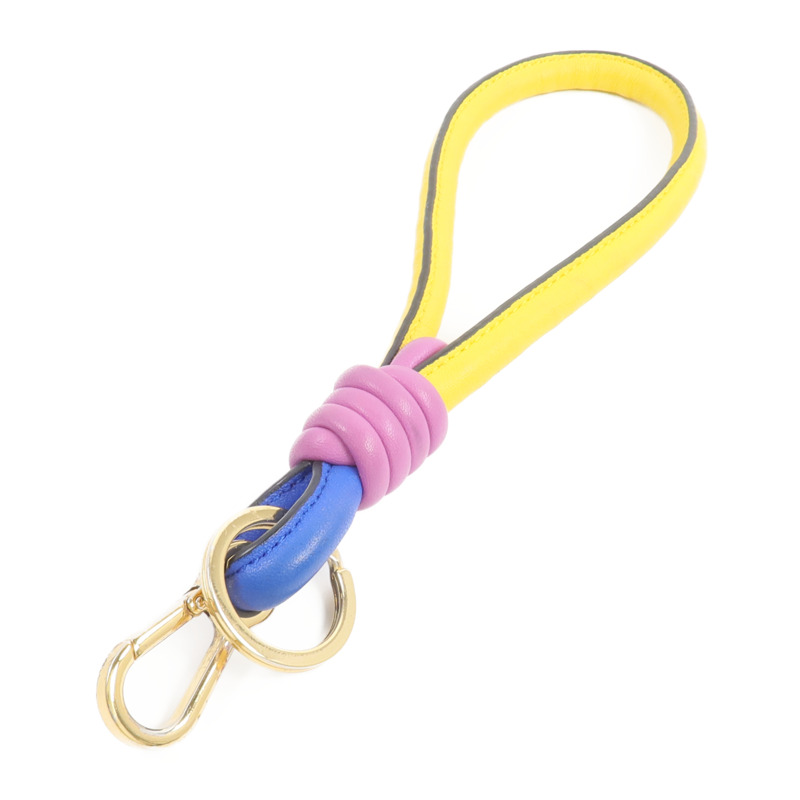 LOEWE 牛皮皮革Key Charm鑰匙圈-3