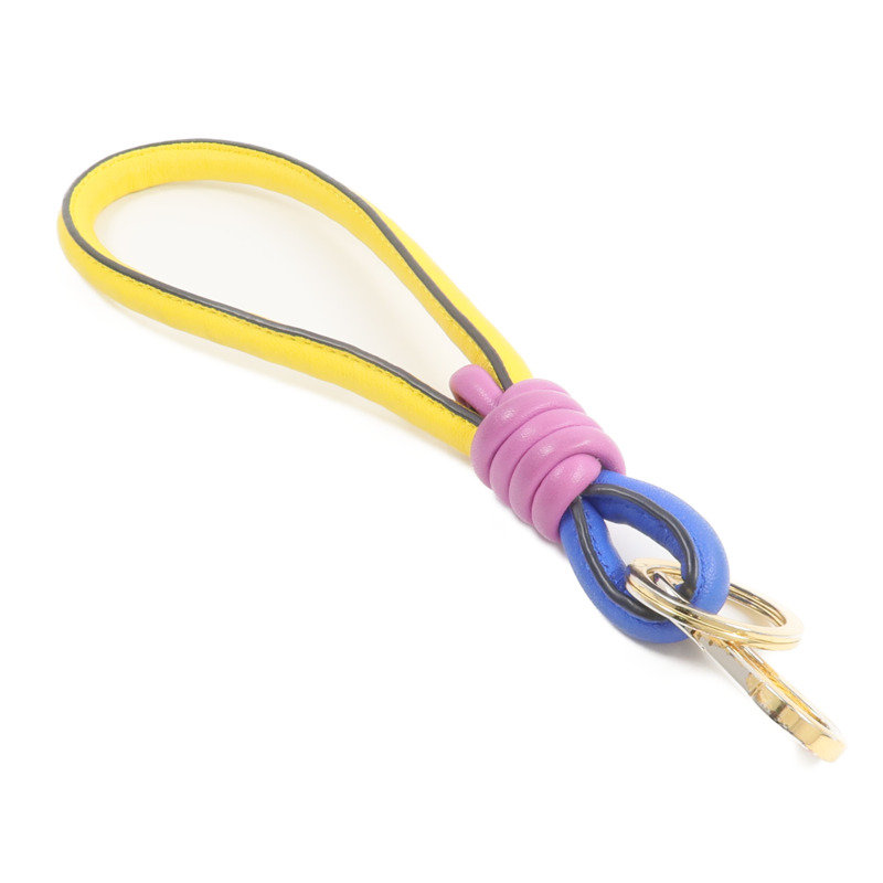 LOEWE 牛皮皮革Key Charm鑰匙圈-4