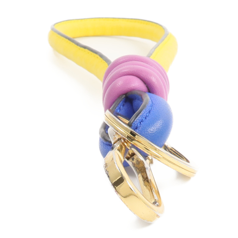 LOEWE 牛皮皮革Key Charm鑰匙圈-5