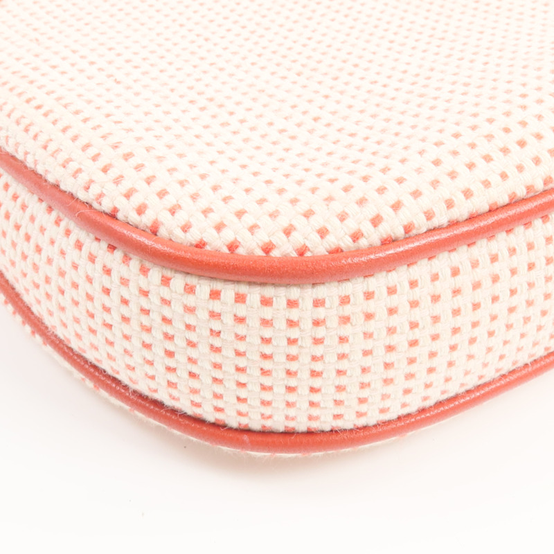 HERMES H Canvas Echappee Case手拿包Vermillon-11