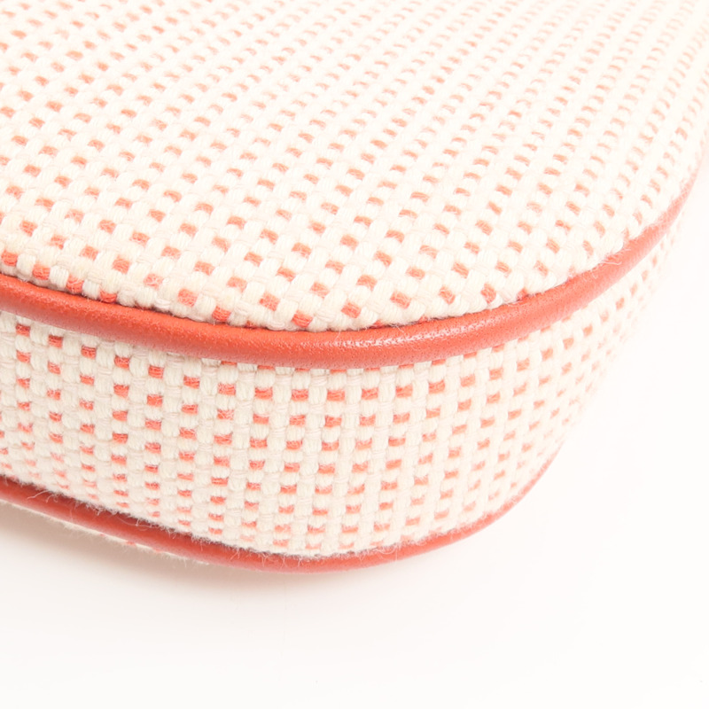 HERMES H Canvas Echappee Case手拿包Vermillon-12