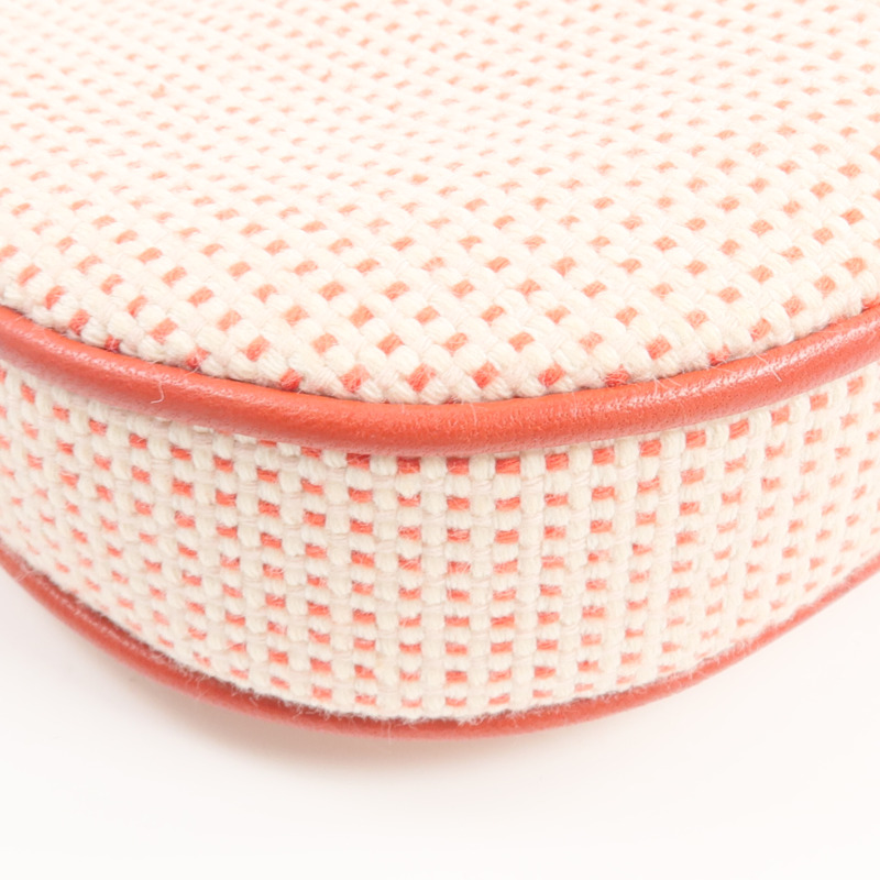 HERMES H Canvas Echappee Case手拿包Vermillon-13